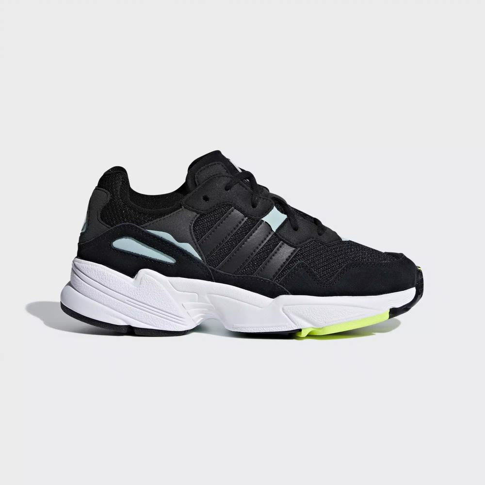 Adidas Yung-96 Tenis Negros Para Niña (MX-37069)